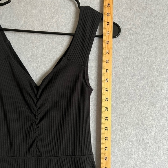 Abercrombie & Fitch Women’s Dress Black Cut out Medium Tall - Picture 5 of 7